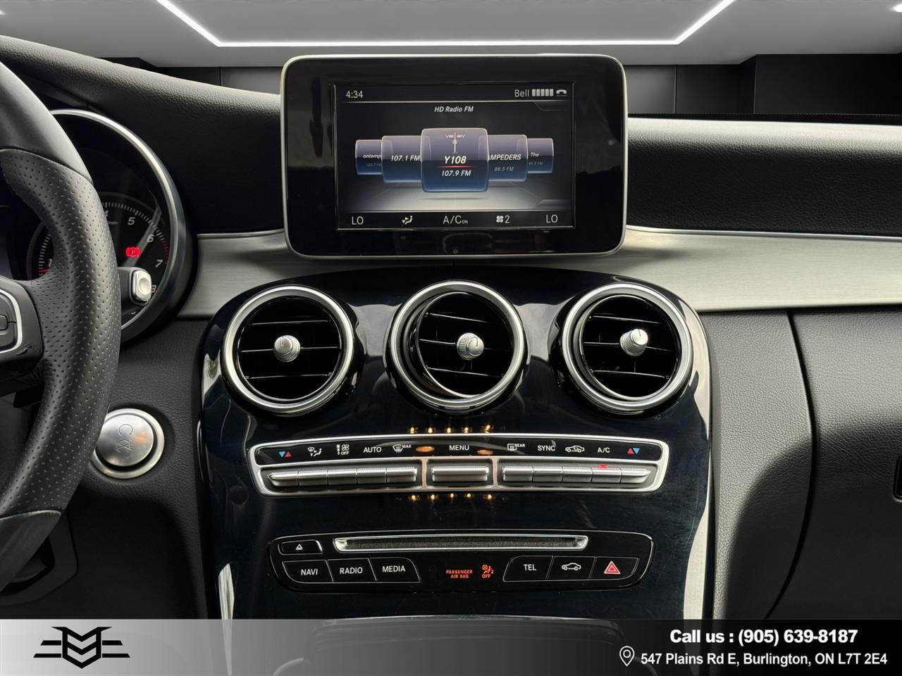 2015 Mercedes-Benz C-Class C300 4MATIC - Blind Spot Monitor - Backup Camera !!! Photo