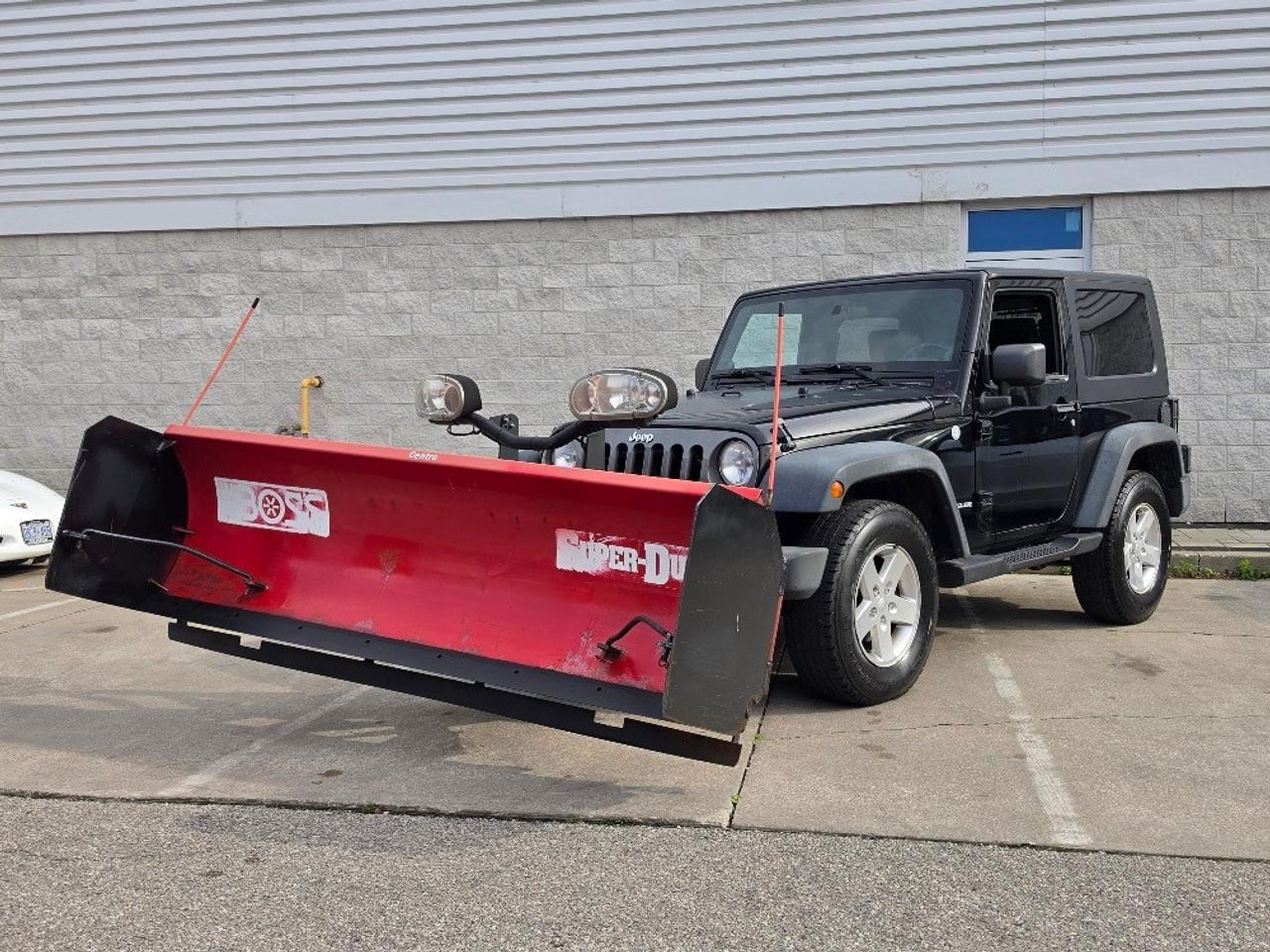 2010 Jeep Wrangler SPORT 4WD-BOSS RT3 SNOW PLOW-AUTOMATIC Photo2