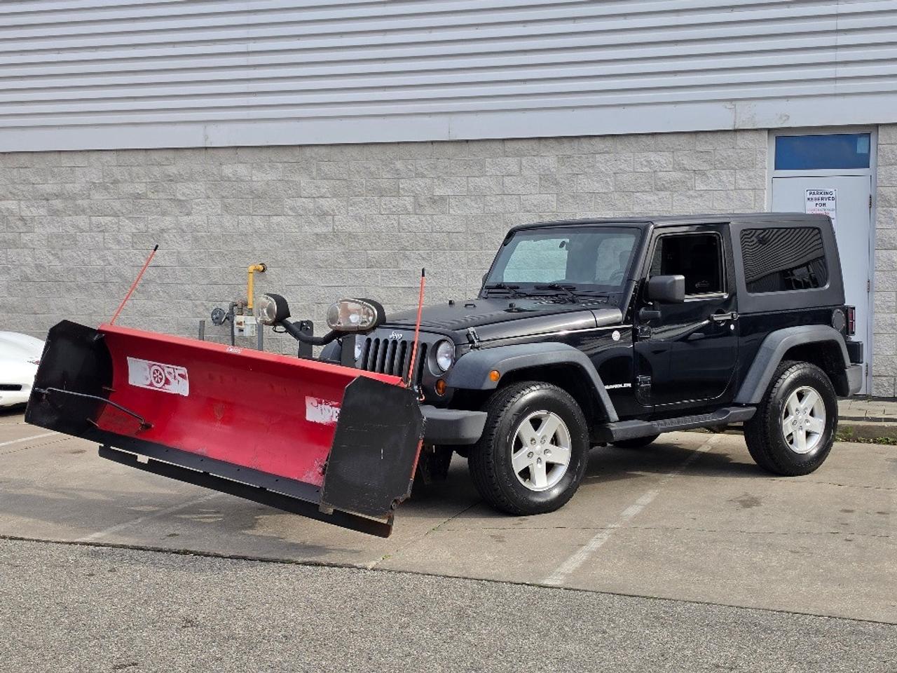 2010 Jeep Wrangler SPORT 4WD-BOSS RT3 SNOW PLOW-AUTOMATIC Photo1