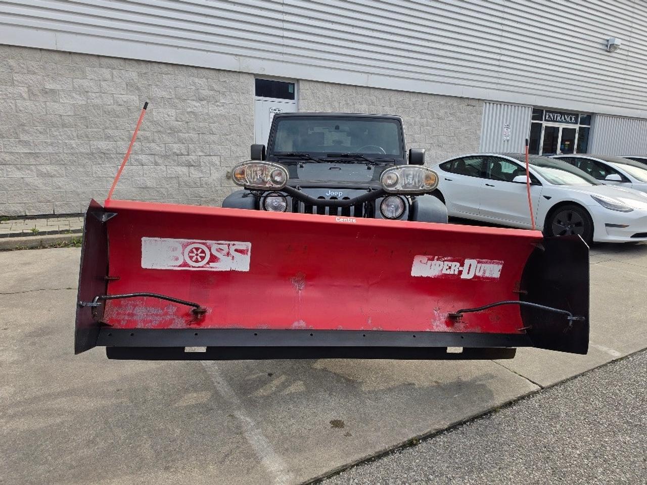 2010 Jeep Wrangler SPORT 4WD-BOSS RT3 SNOW PLOW-AUTOMATIC Photo