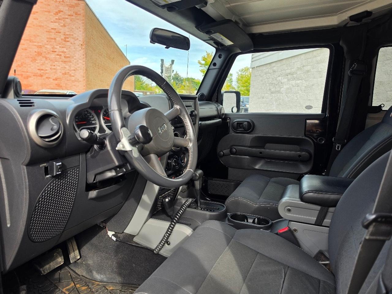 2010 Jeep Wrangler SPORT 4WD-BOSS RT3 SNOW PLOW-AUTOMATIC Photo