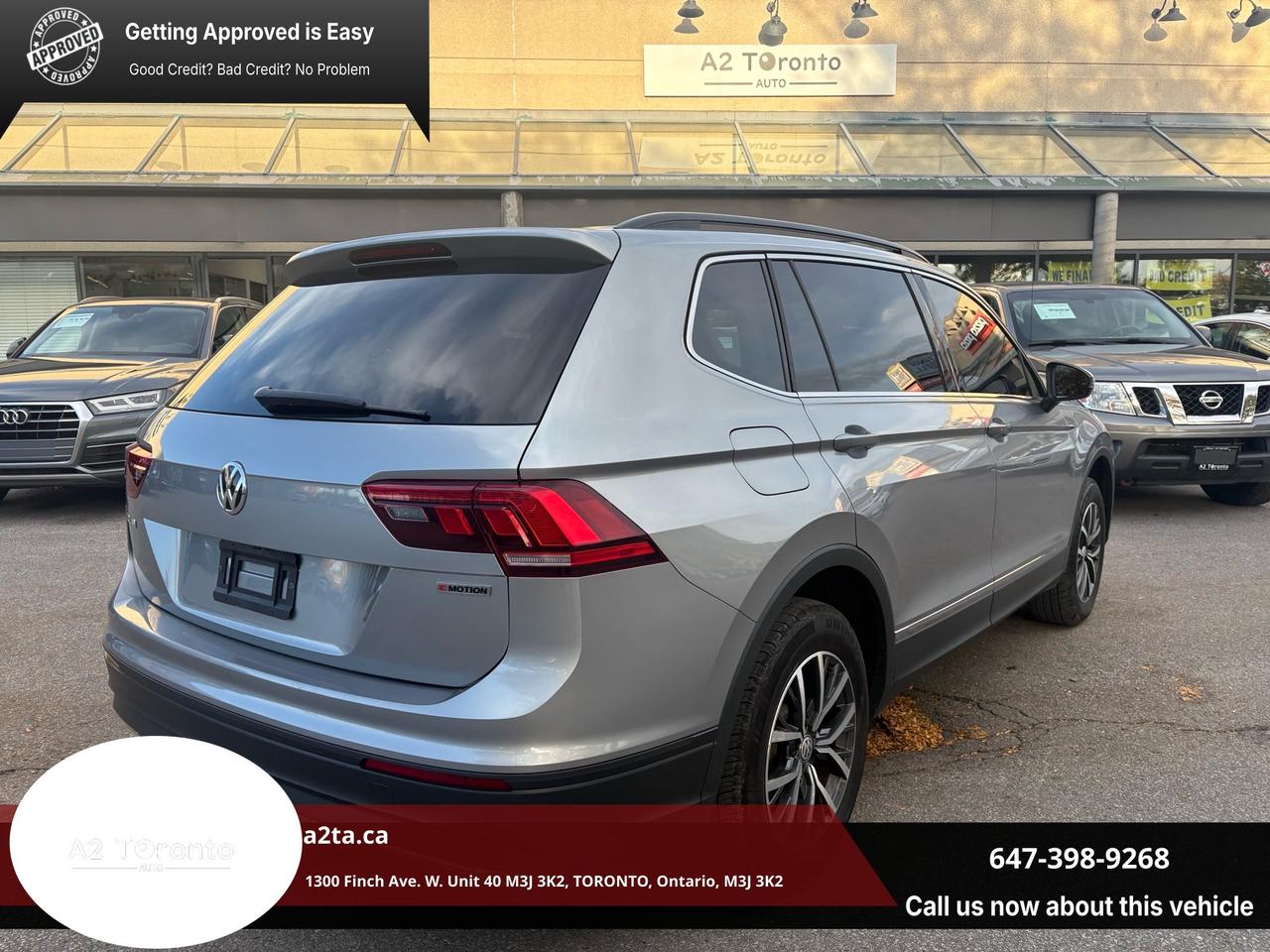 2020 Volkswagen Tiguan COMFORTLINE 4Motion Photo3