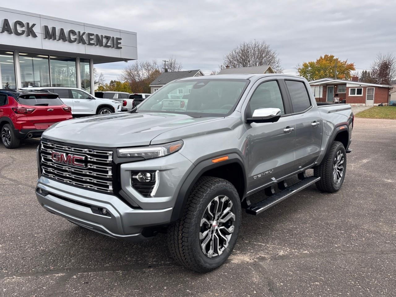 2026 GMC Canyon Denali New 5 Passenger Mid Size 4X4 Crew Cab Truck with Heated and Ventilated Front Seats, Power Front Seats, Heated Steering Wheel, Adaptive Cruise Control, Power Sunroof, Hard Folding Tonneau Cover and a 1 Photo