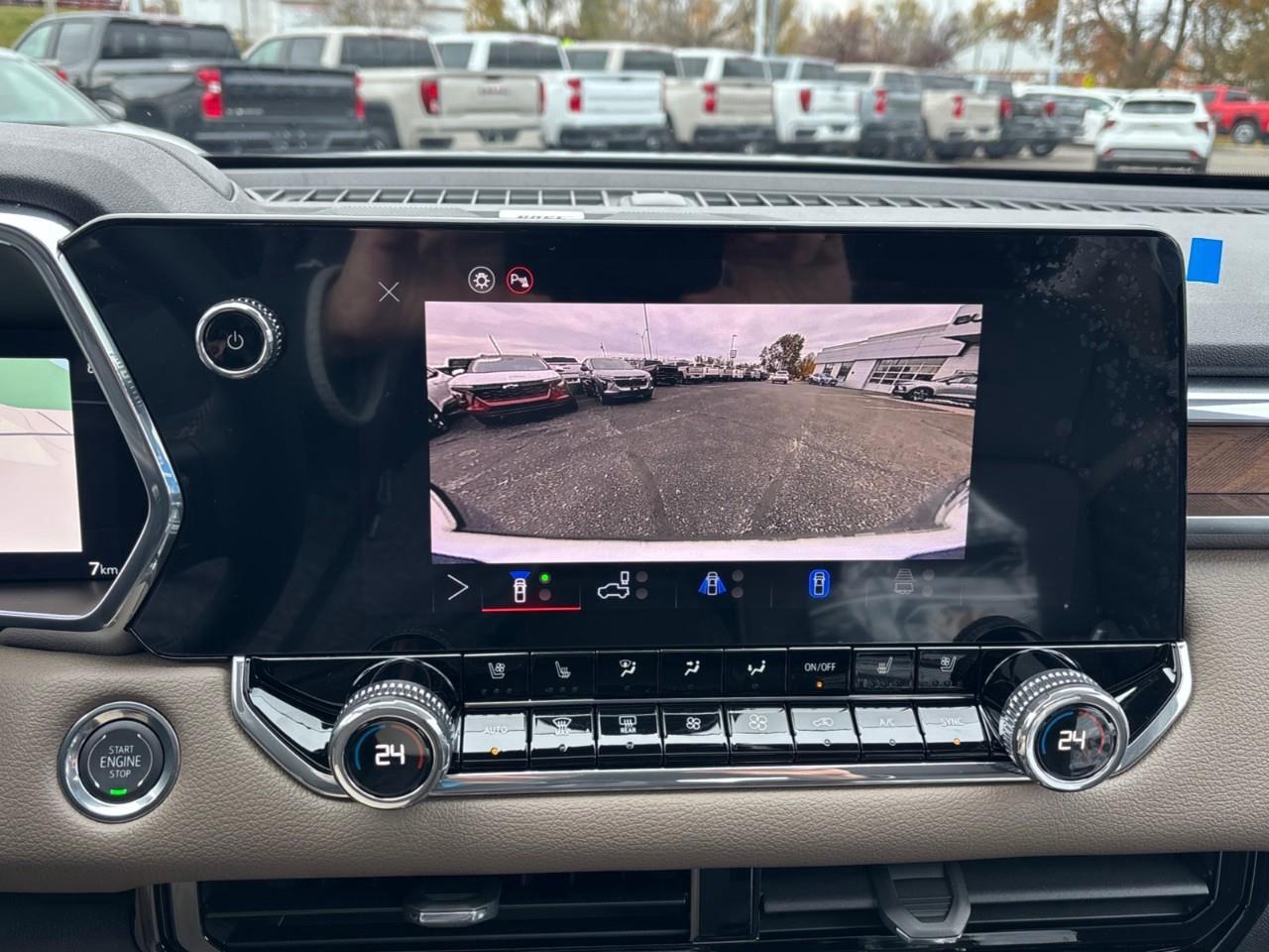 2026 GMC Canyon Denali New 5 Passenger Mid Size 4X4 Crew Cab Truck with Heated and Ventilated Front Seats, Power Front Seats, Heated Steering Wheel, Adaptive Cruise Control, Power Sunroof, Hard Folding Tonneau Cover and a 1 Photo