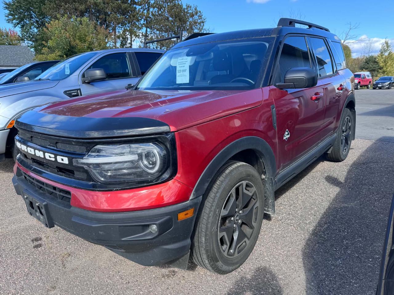 Hot Pepper Red Met Tint CC 2024 Ford Bronco Sport SUV / Crossover All-Wheel Drive Automatic
