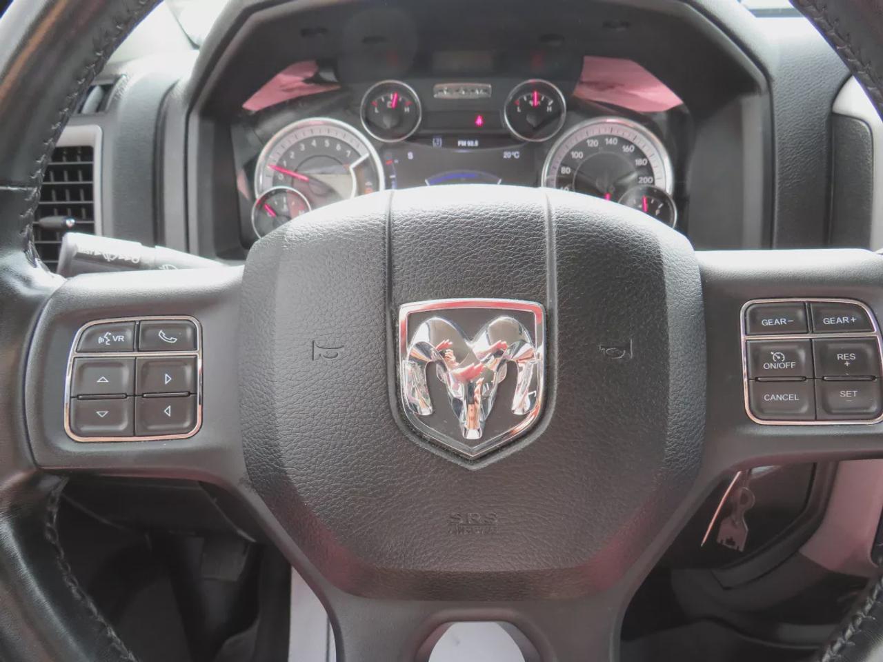 2021 RAM 1500 Classic Express | 4WD | Automatic | Crew Cab | Short Bed | Night Edition | Alloy Wheels | Heated Seats | Heated Steering Wheel | Power Driver Seat | Multi-Zone Climate Control | Android Auto & Apple CarPlay | Bluetooth | Back-Up Camera | Remote Start | Auto-Dimmi Photo