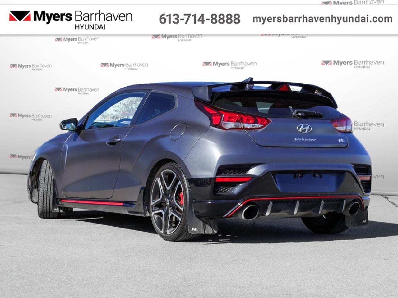2021 Hyundai Veloster N DCT  - Navigation -  Android Auto - $149 B/W Photo3