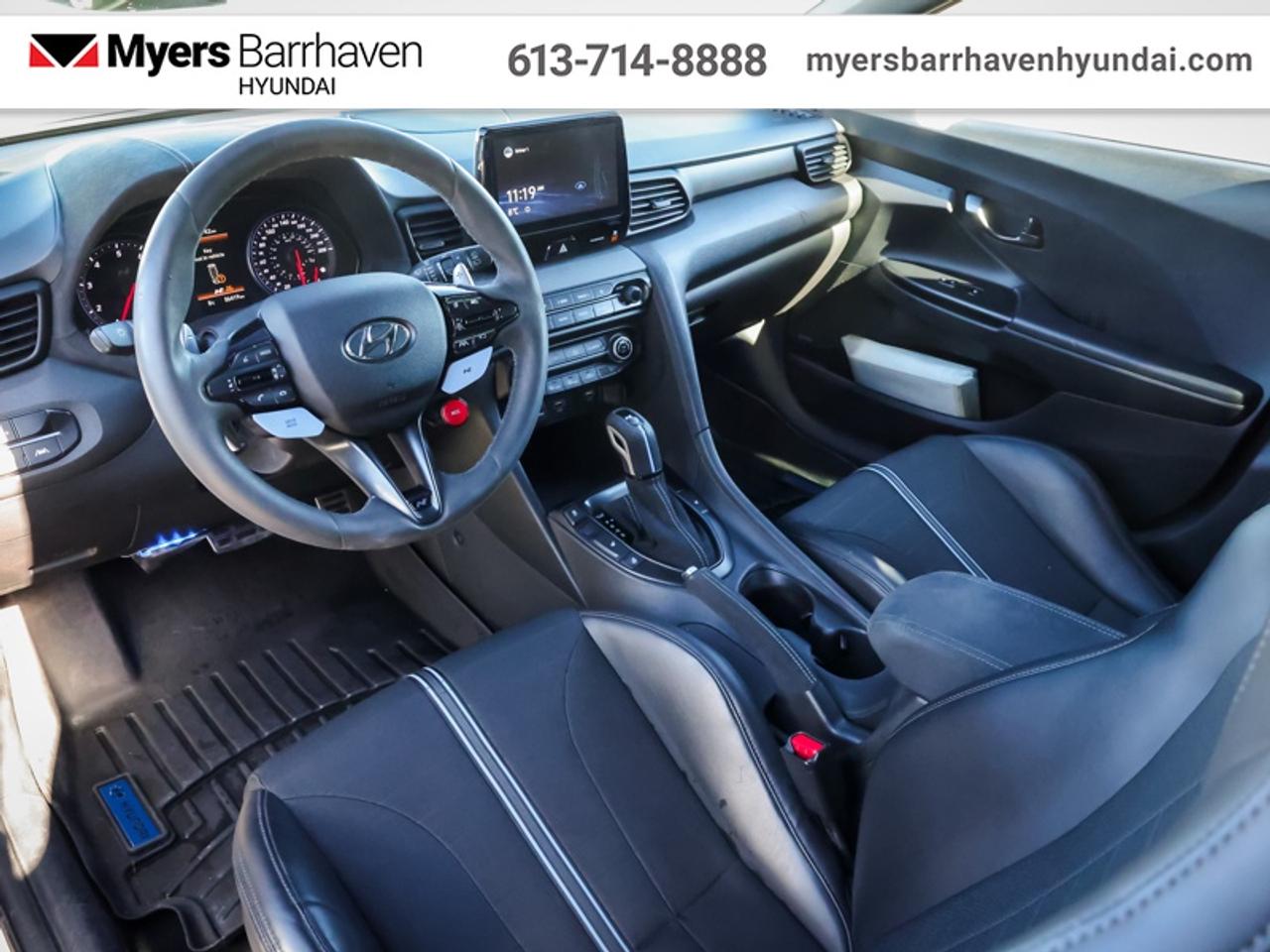 2021 Hyundai Veloster N DCT  - Navigation -  Android Auto - $149 B/W Photo