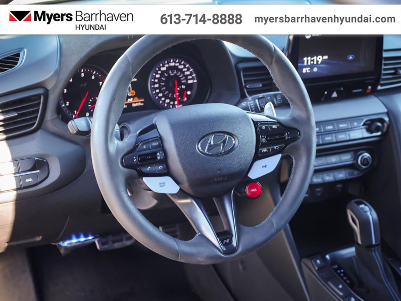 2021 Hyundai Veloster N DCT  - Navigation -  Android Auto - $149 B/W Photo