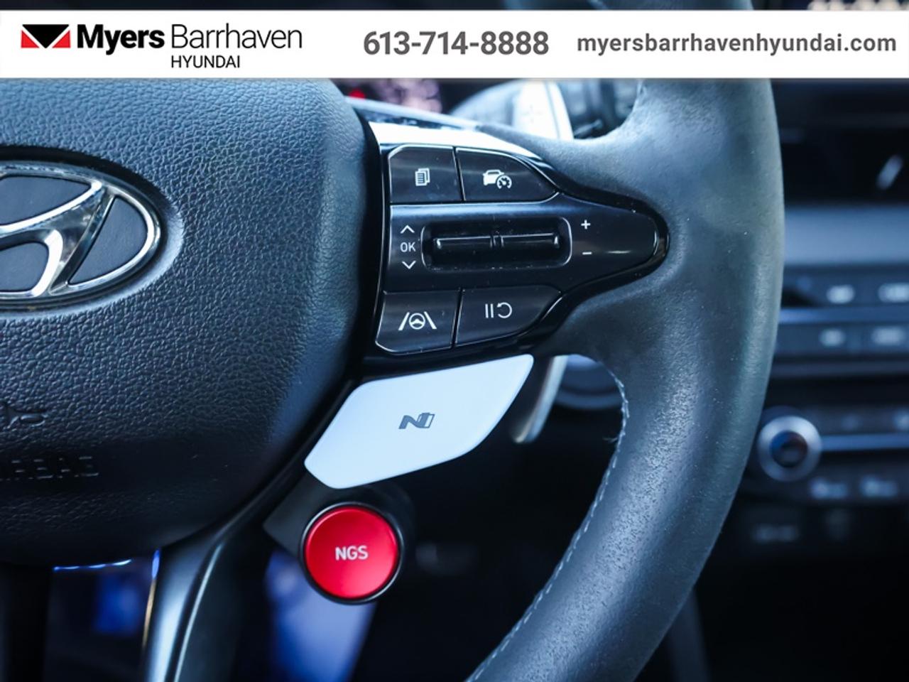 2021 Hyundai Veloster N DCT  - Navigation -  Android Auto - $149 B/W Photo