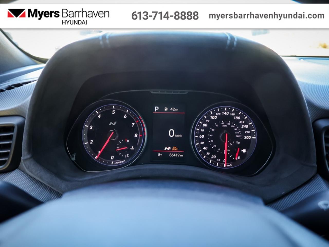 2021 Hyundai Veloster N DCT  - Navigation -  Android Auto - $149 B/W Photo