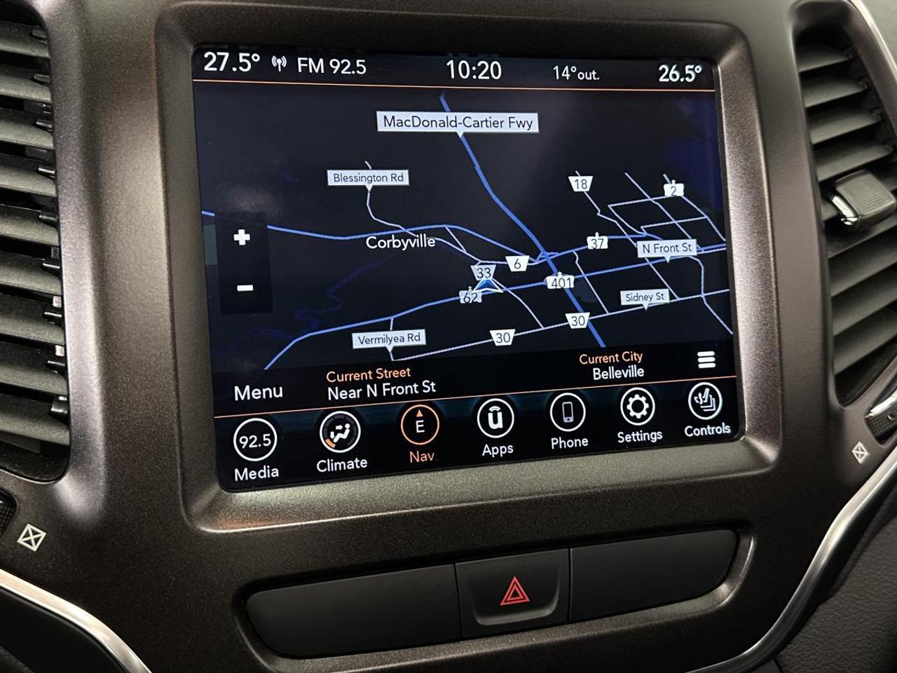 2022 Jeep Cherokee Trailhawk TRAILHAWK ELITE/4X4/PANOROOF/LEATHER/NAVI/PWR GATE/OFF LEASE! Photo