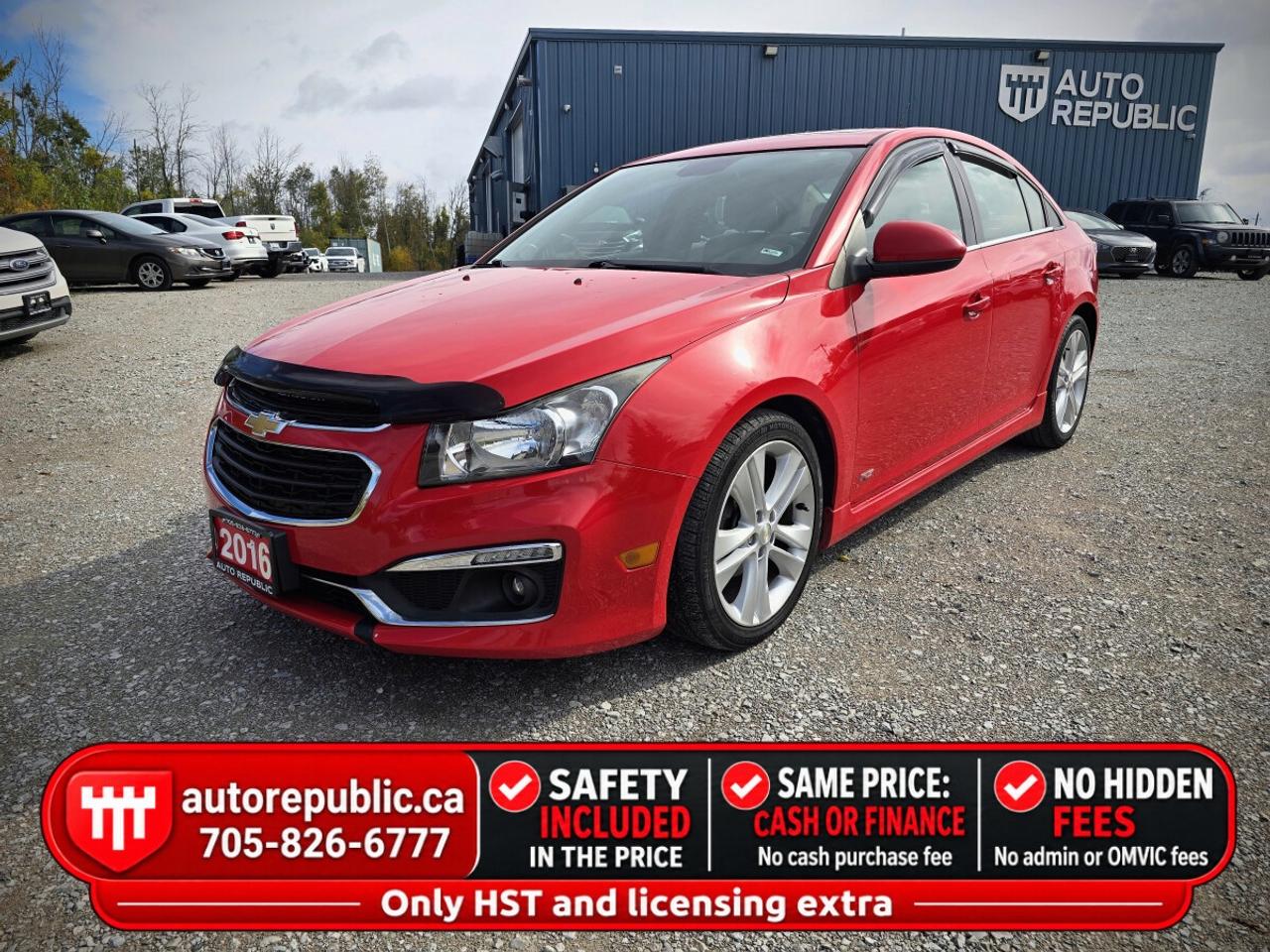 2016 Chevrolet Cruze Limited RS Certified Loaded One Owner Photo0