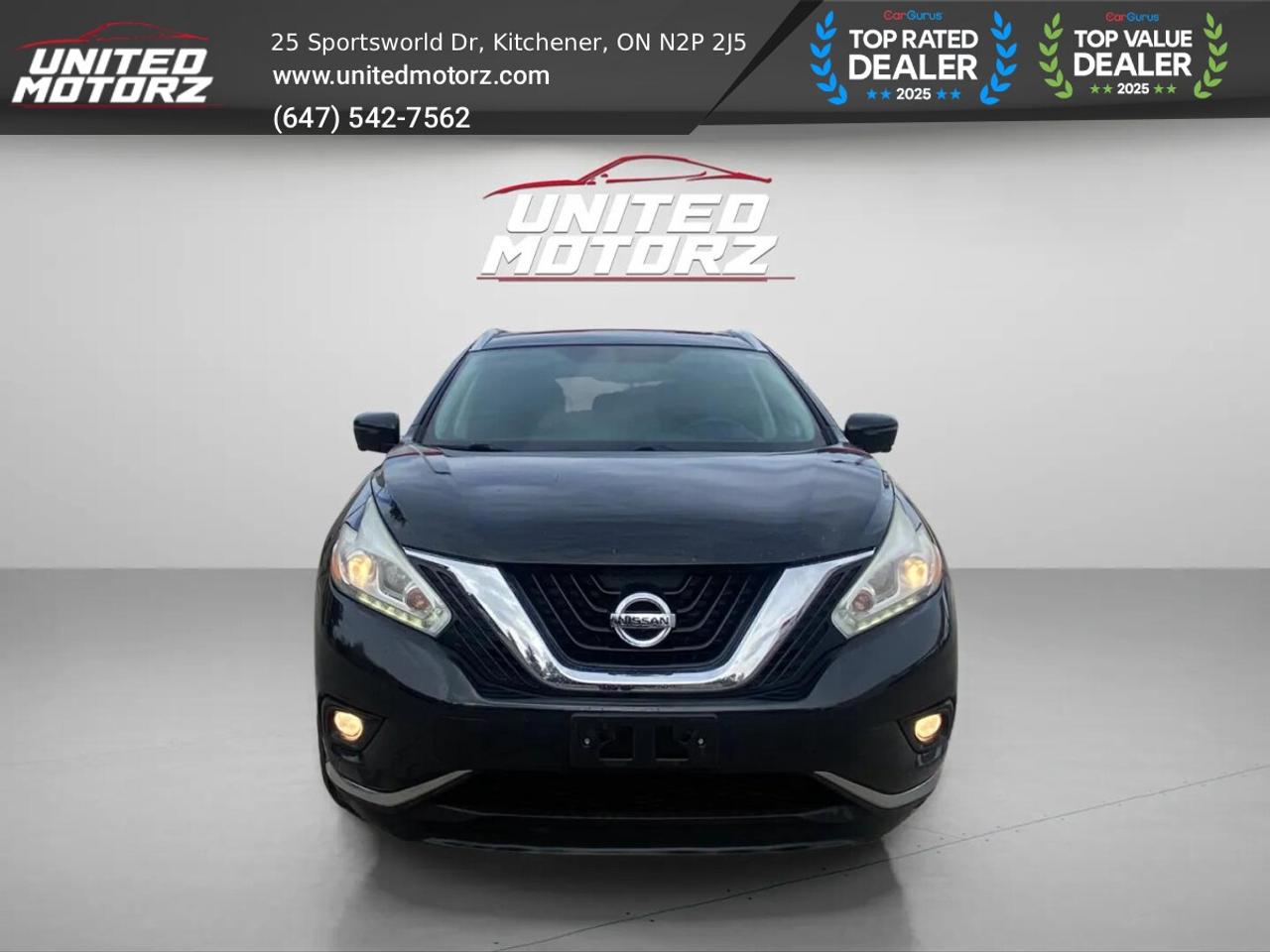 2016 Nissan Murano SL AUTO AWD 3.5L 6cyl~SAFETY CERTIFIED~ Photo