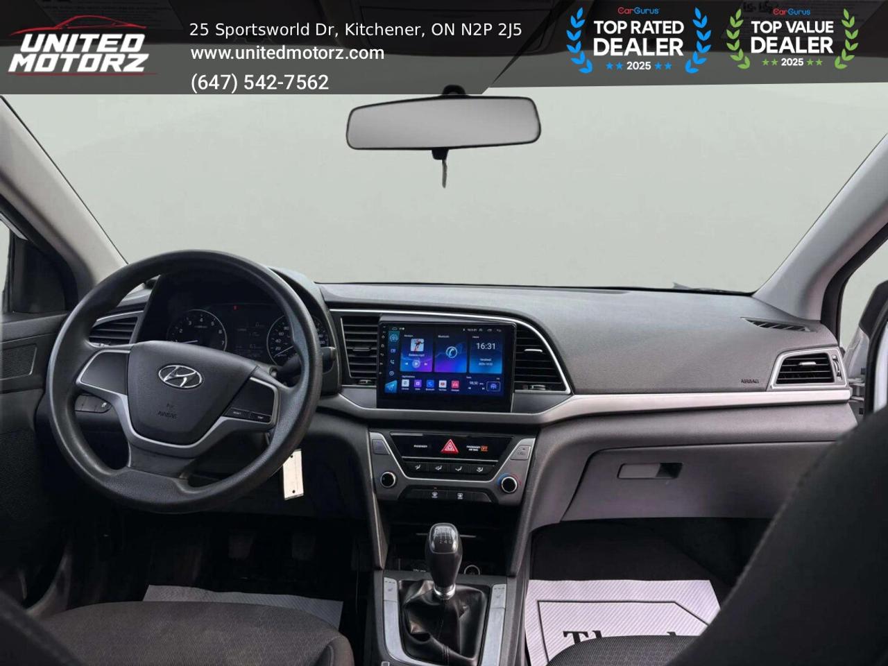 2017 Hyundai Elantra L Man MANUAL FWD 2.0L 4cyl~SAFETY CERTIFIE Photo