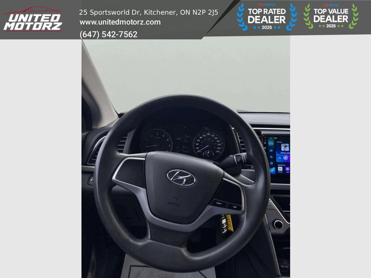 2017 Hyundai Elantra L Man MANUAL FWD 2.0L 4cyl~SAFETY CERTIFIE Photo
