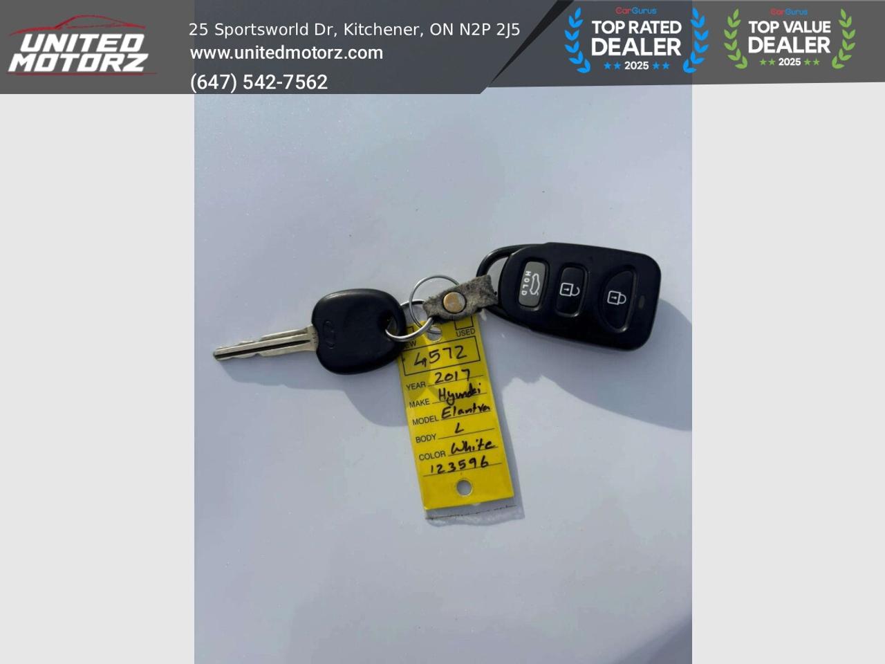 2017 Hyundai Elantra L Man MANUAL FWD 2.0L 4cyl~SAFETY CERTIFIE Photo