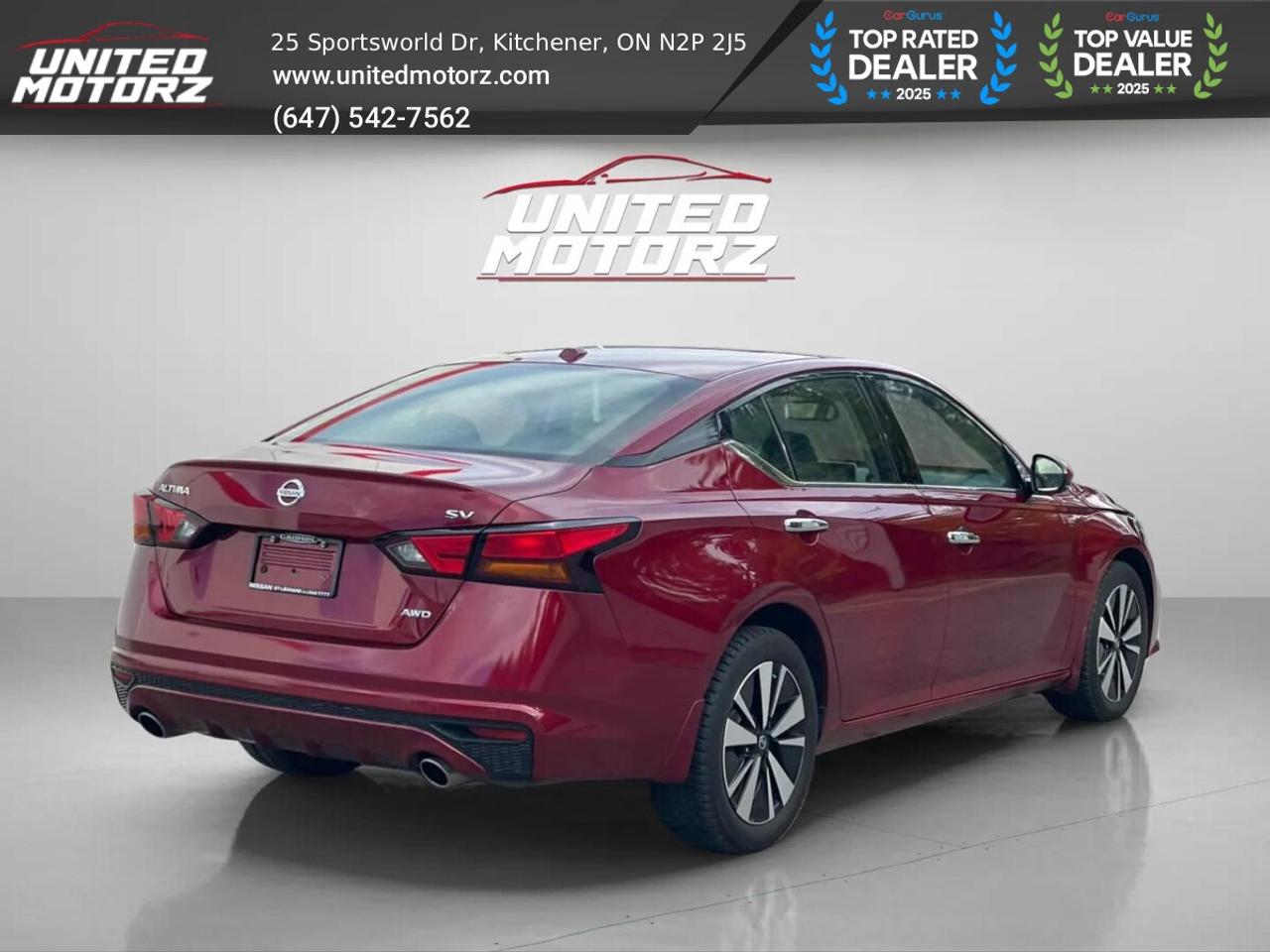 2019 Nissan Altima 2.5 SV AWD 4cyl~SAFETY CERTIFIED~ Photo