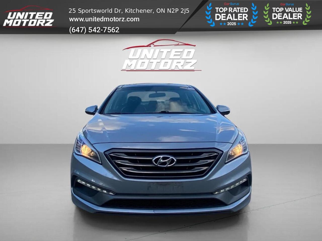 2015 Hyundai Sonata Sport  FWD 2.4L 4cyl~SAFETYT CERTIFIED~NO ACCIDENT Photo