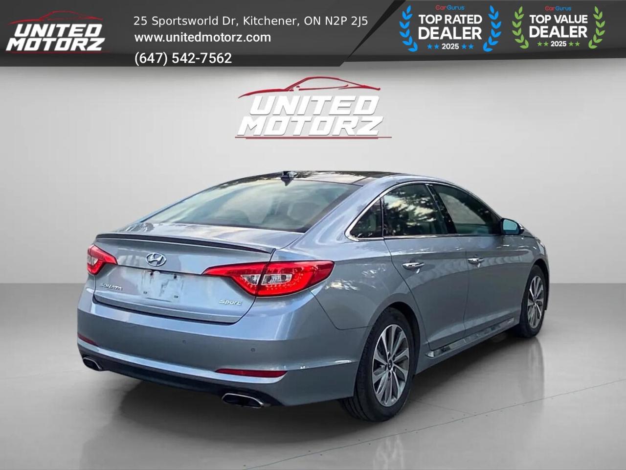 2015 Hyundai Sonata Sport  FWD 2.4L 4cyl~SAFETYT CERTIFIED~NO ACCIDENT Photo