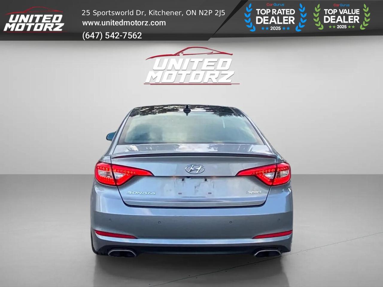 2015 Hyundai Sonata Sport  FWD 2.4L 4cyl~SAFETYT CERTIFIED~NO ACCIDENT Photo