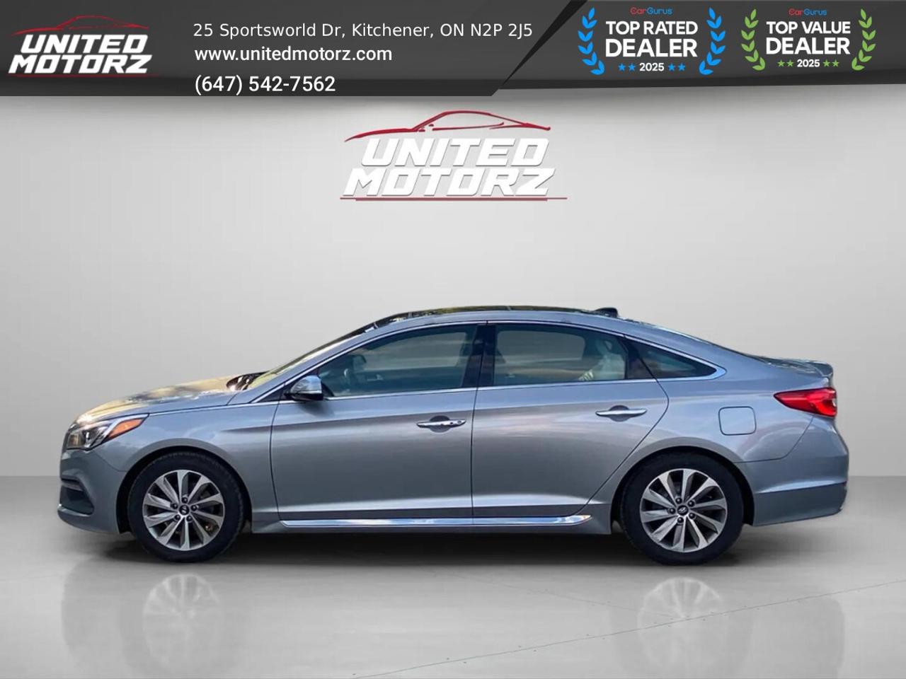 2015 Hyundai Sonata Sport  FWD 2.4L 4cyl~SAFETYT CERTIFIED~NO ACCIDENT Photo