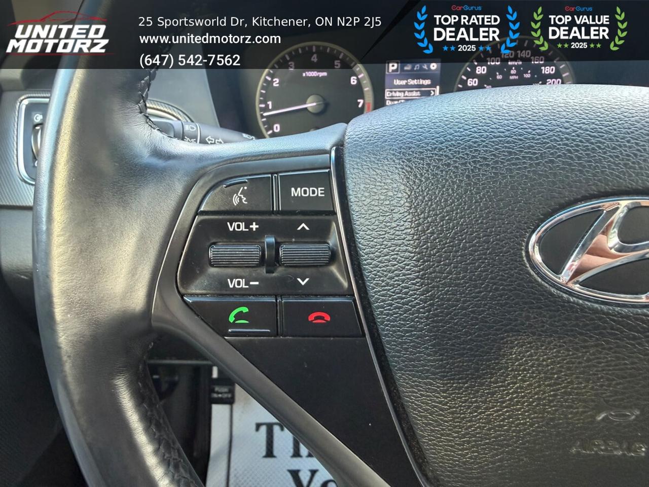 2015 Hyundai Sonata Sport  FWD 2.4L 4cyl~SAFETYT CERTIFIED~NO ACCIDENT Photo