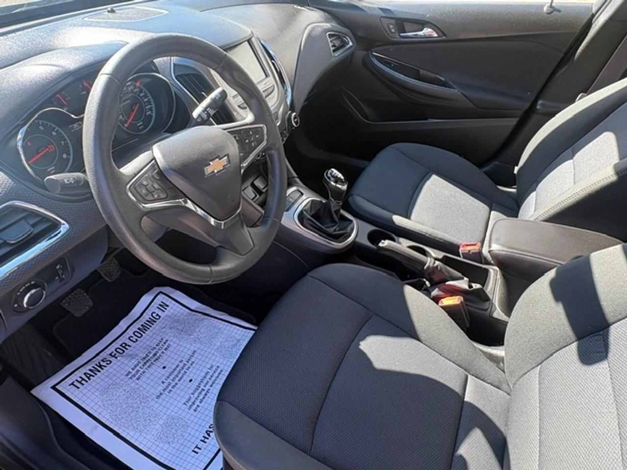 2016 Chevrolet Cruze LT **ONLY 60,000KM-6 SPEED MANUAL-CAMERA-BLUETOOTH-ALLOYS** Photo