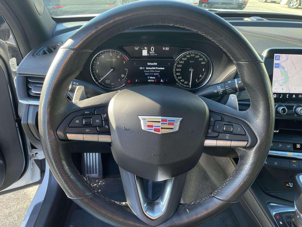 2022 Cadillac CT4 Sport AWD, LEATHER, ROOF, BOSE SOUND, HTD. & VENTED SEATS, BK. CAM, ALLOYS Photo