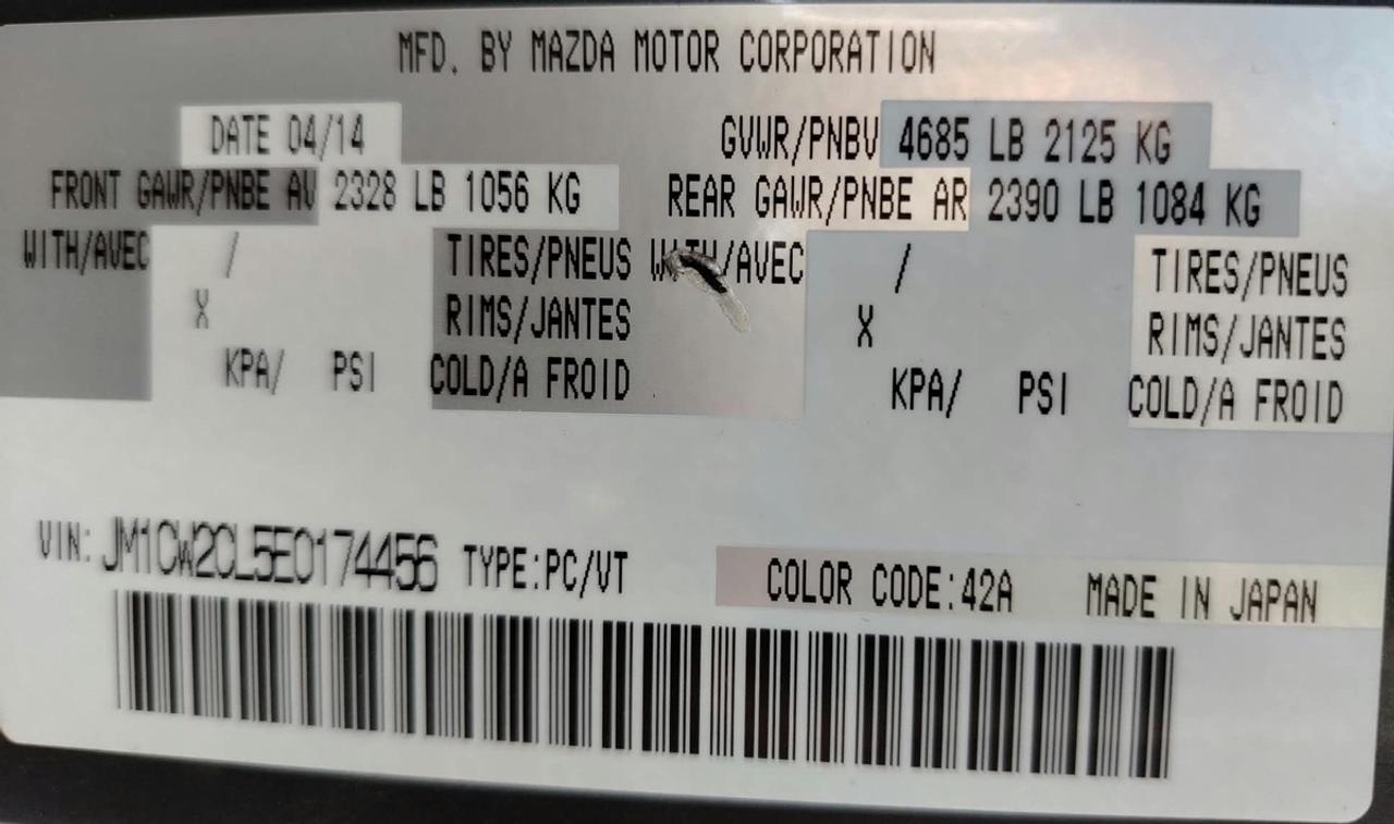 2014 Mazda MAZDA5 Touring Photo