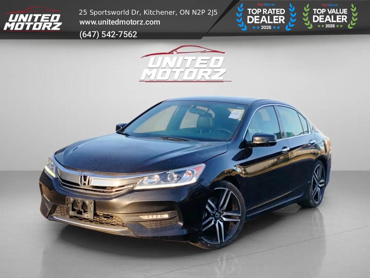 2016 Honda Accord Sport~CERTIFIED~ 19 SERVICE RECORDS~ Photo5