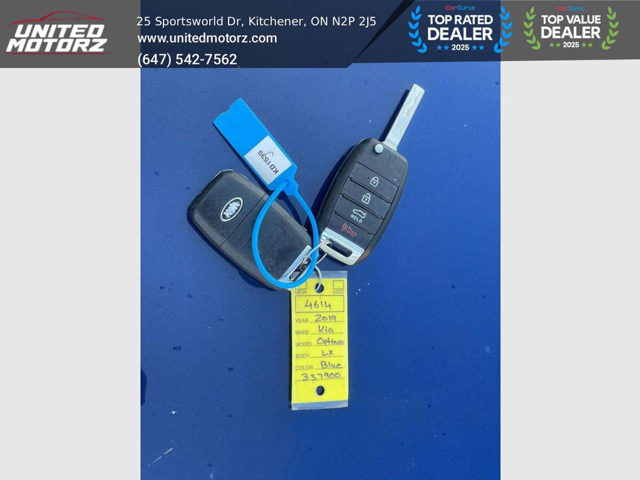 2019 Kia Optima LX  FWD 2.4L 4cyl~SAFETY CERTIFIED~ Photo