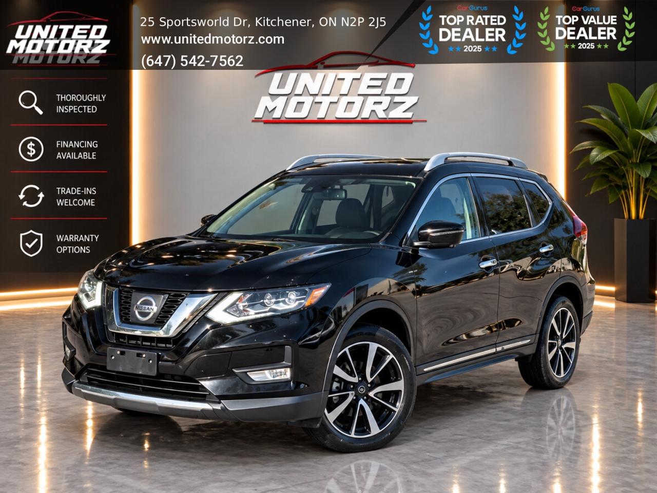 2017 Nissan Rogue SL AWD 2.5L 4cyl~SAEFTY CERTIFIED~ Photo0