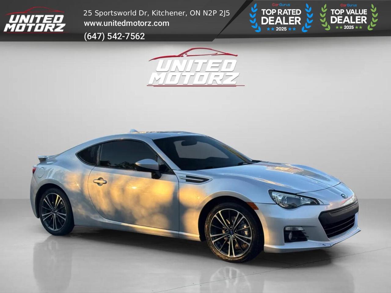 2013 Subaru BRZ Sport-Tech RWD 2dr Cpe 2.0L~SAFETY CERTIFIED~ Photo3