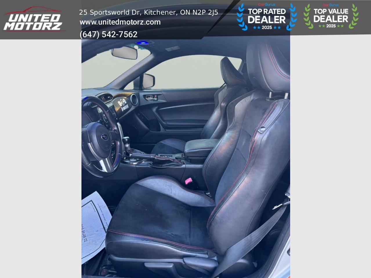 2013 Subaru BRZ Sport-Tech RWD 2dr Cpe 2.0L~SAFETY CERTIFIED~ Photo