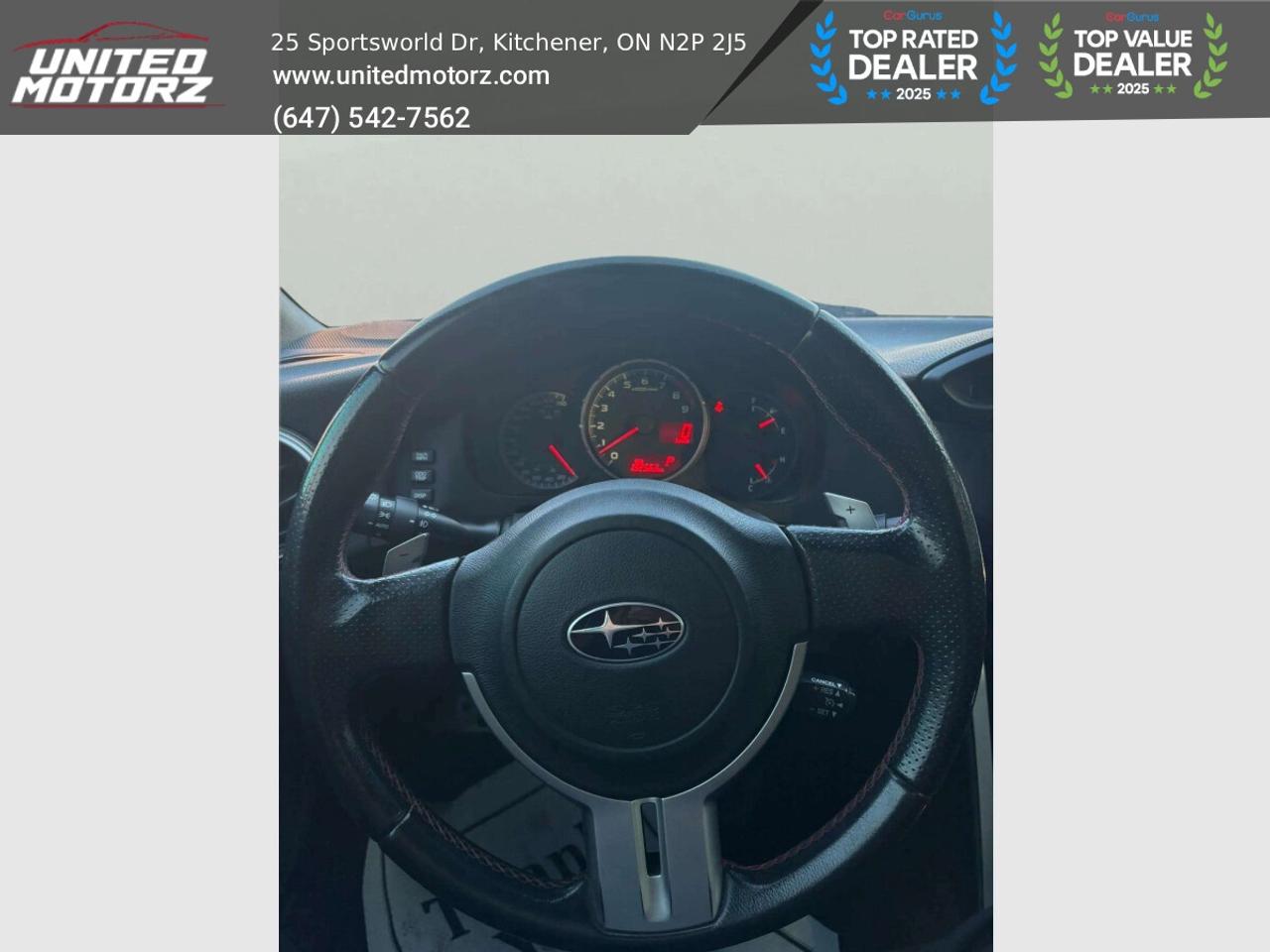 2013 Subaru BRZ Sport-Tech RWD 2dr Cpe 2.0L~SAFETY CERTIFIED~ Photo
