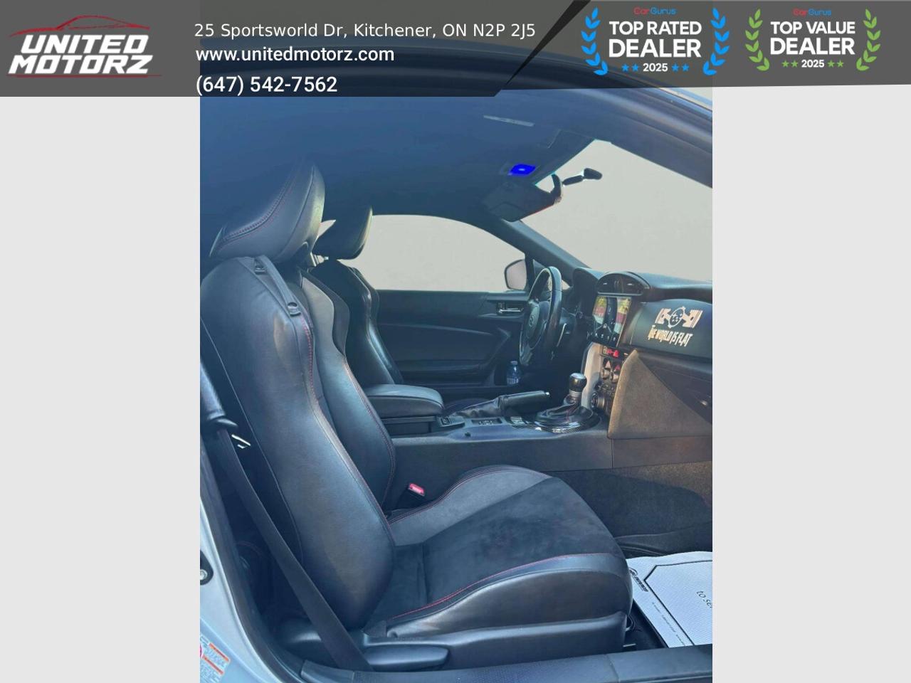 2013 Subaru BRZ Sport-Tech RWD 2dr Cpe 2.0L~SAFETY CERTIFIED~ Photo