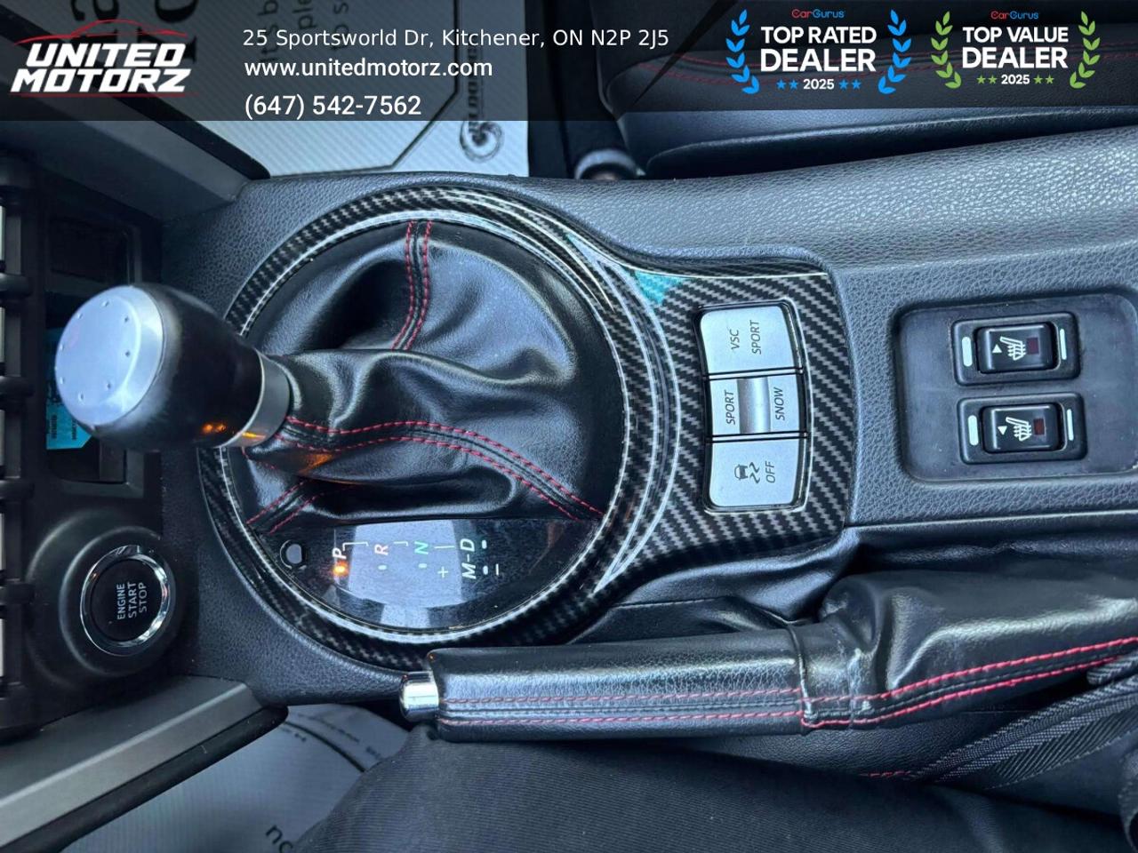 2013 Subaru BRZ Sport-Tech RWD 2dr Cpe 2.0L~SAFETY CERTIFIED~ Photo