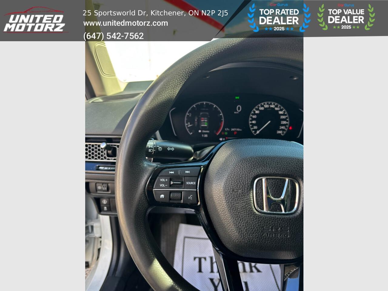 2022 Honda Civic LX FWD 2.0L~SAFETY CERTIFIED~ Photo