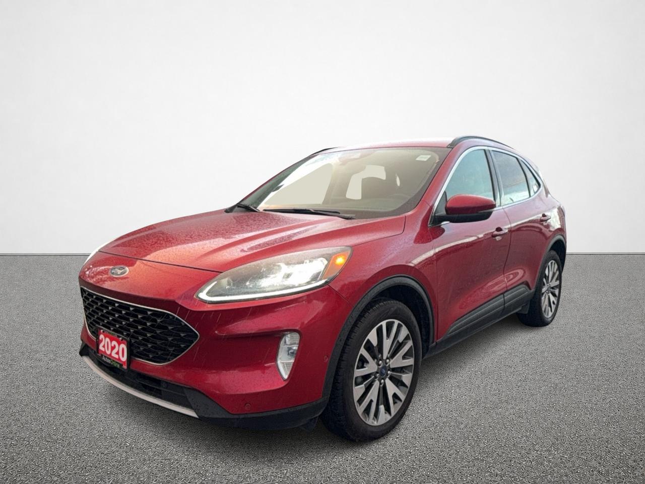 Red 2020 Ford Escape Hybrid SUV / Crossover All-Wheel Drive Continuously Variable Transmission