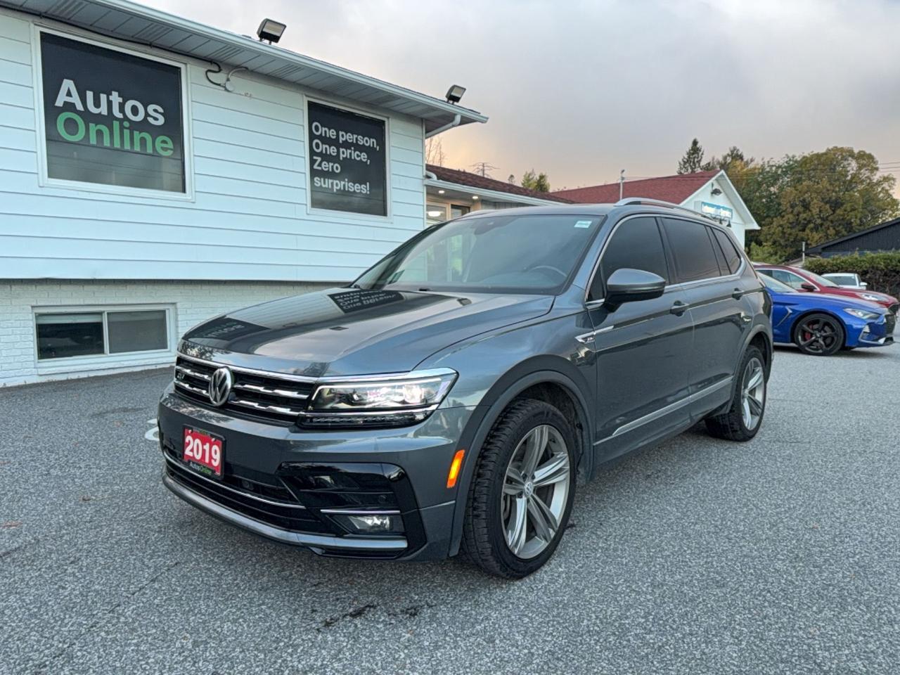 Gray 2019 Volkswagen Tiguan SUV / Crossover All-Wheel Drive Automatic