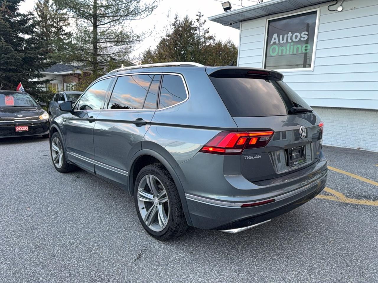 2019 Volkswagen Tiguan HIGHLINE- R-LINE-HEATED LEATHER SEATS-PANOROOF -FENDER AUDIO Photo