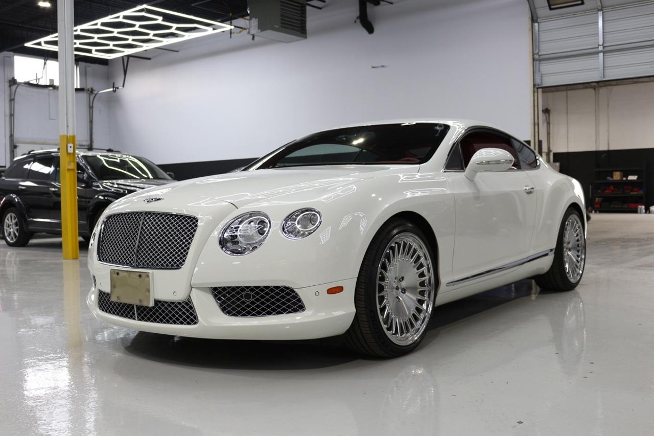 2013 Bentley Continental GT V8 AWD - CLEAN CARFAX RARE RED INTERIOR Photo0