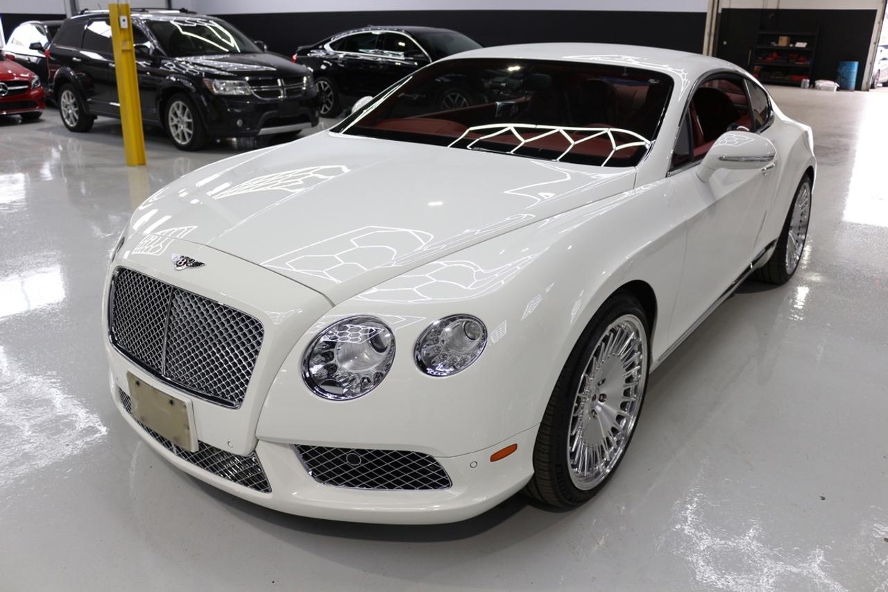 2013 Bentley Continental GT V8 AWD - CLEAN CARFAX RARE RED INTERIOR Photo1