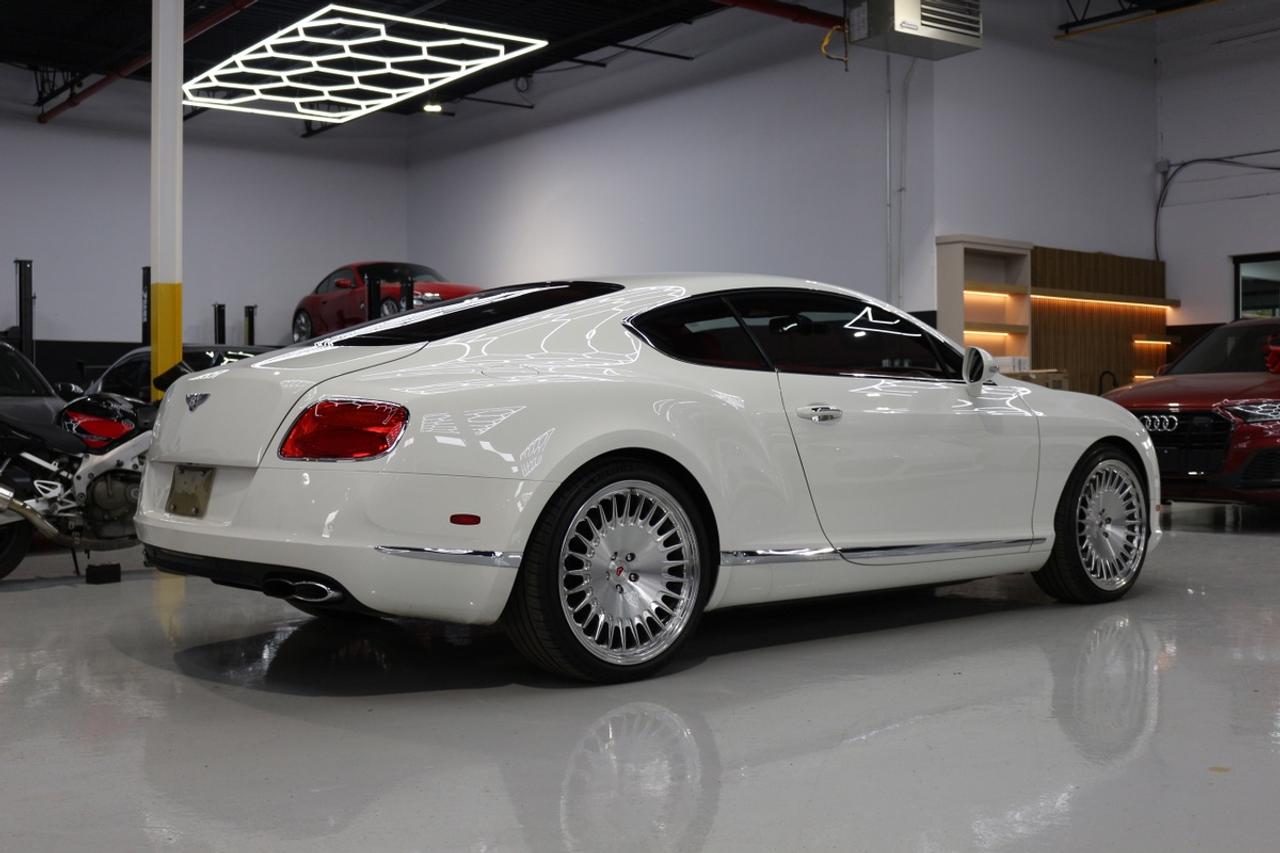 2013 Bentley Continental GT V8 AWD - CLEAN CARFAX RARE RED INTERIOR Photo
