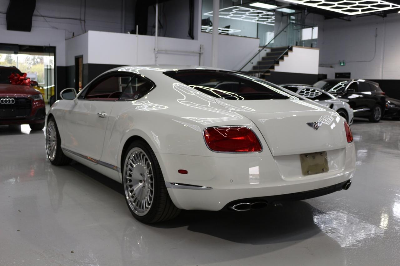 2013 Bentley Continental GT V8 AWD - CLEAN CARFAX RARE RED INTERIOR Photo