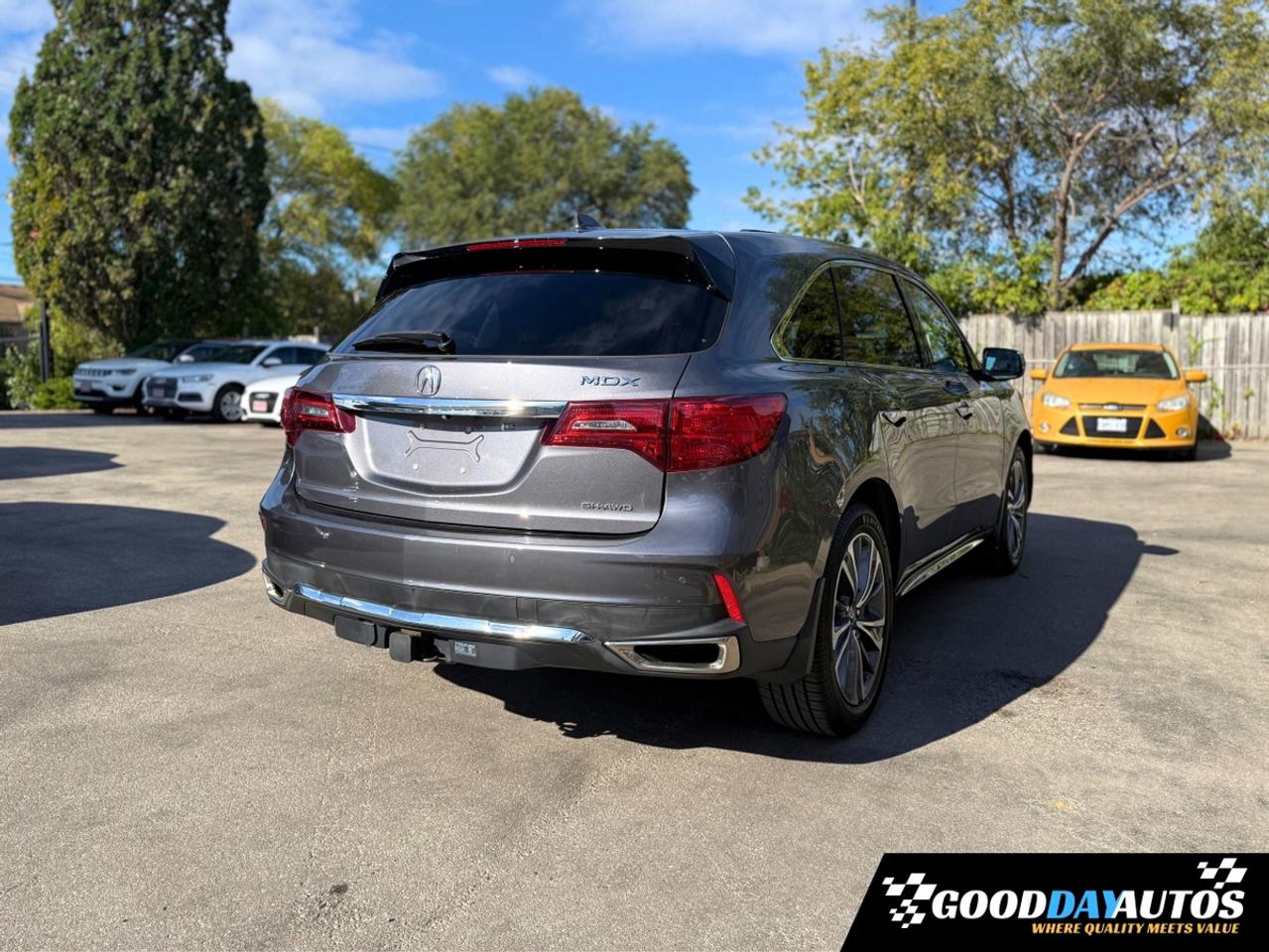 2019 Acura MDX Tech AWD 7 PASS 1 OWNER CLEAN CARFX ACURA SERVICED Photo
