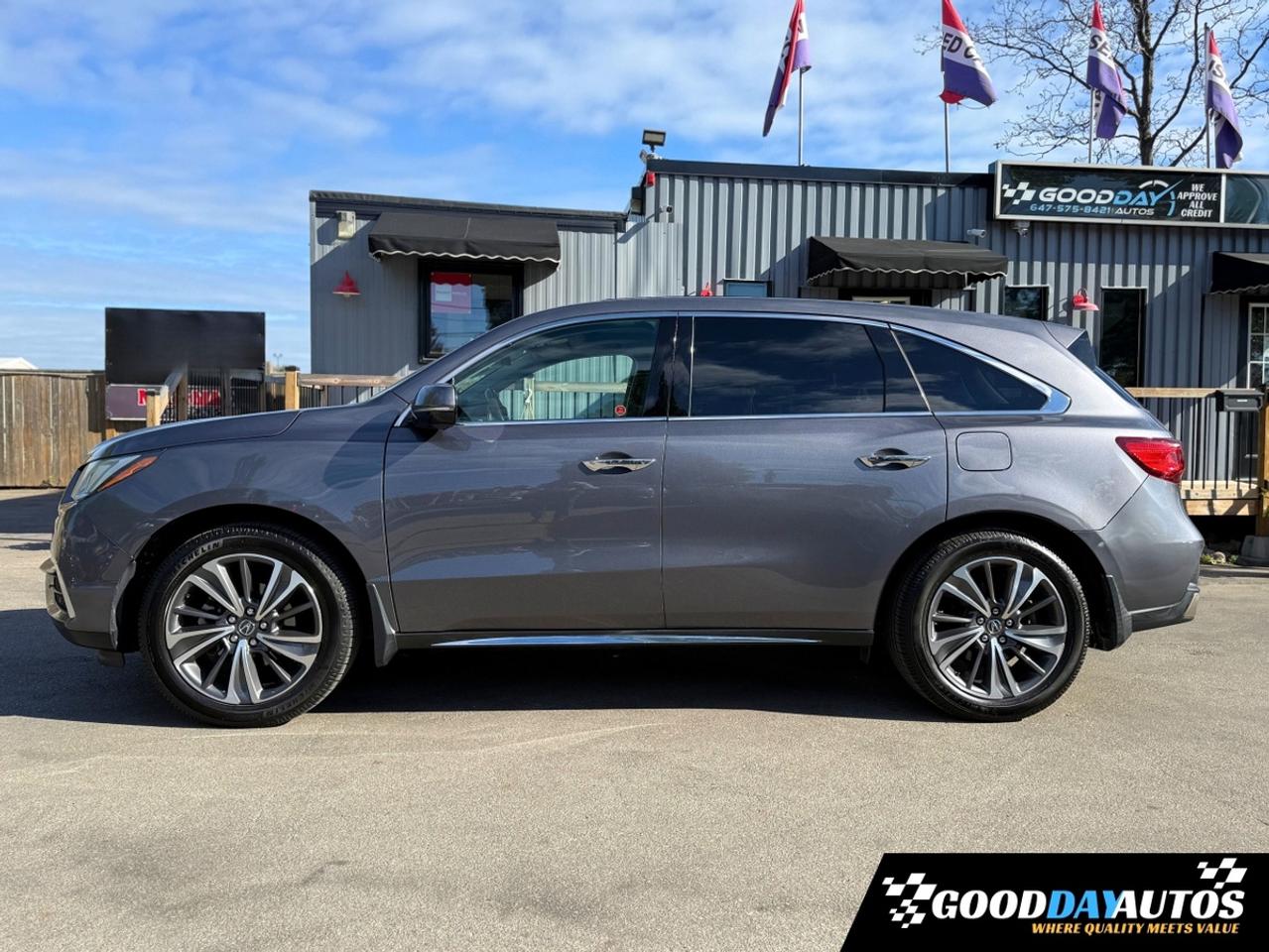 2019 Acura MDX Tech AWD 7 PASS 1 OWNER CLEAN CARFX ACURA SERVICED Photo