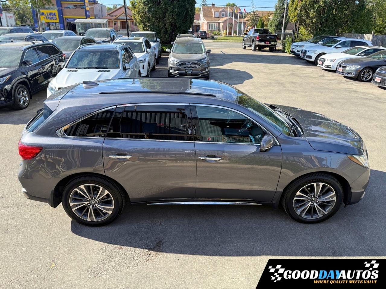 2019 Acura MDX Tech AWD 7 PASS 1 OWNER CLEAN CARFX ACURA SERVICED Photo