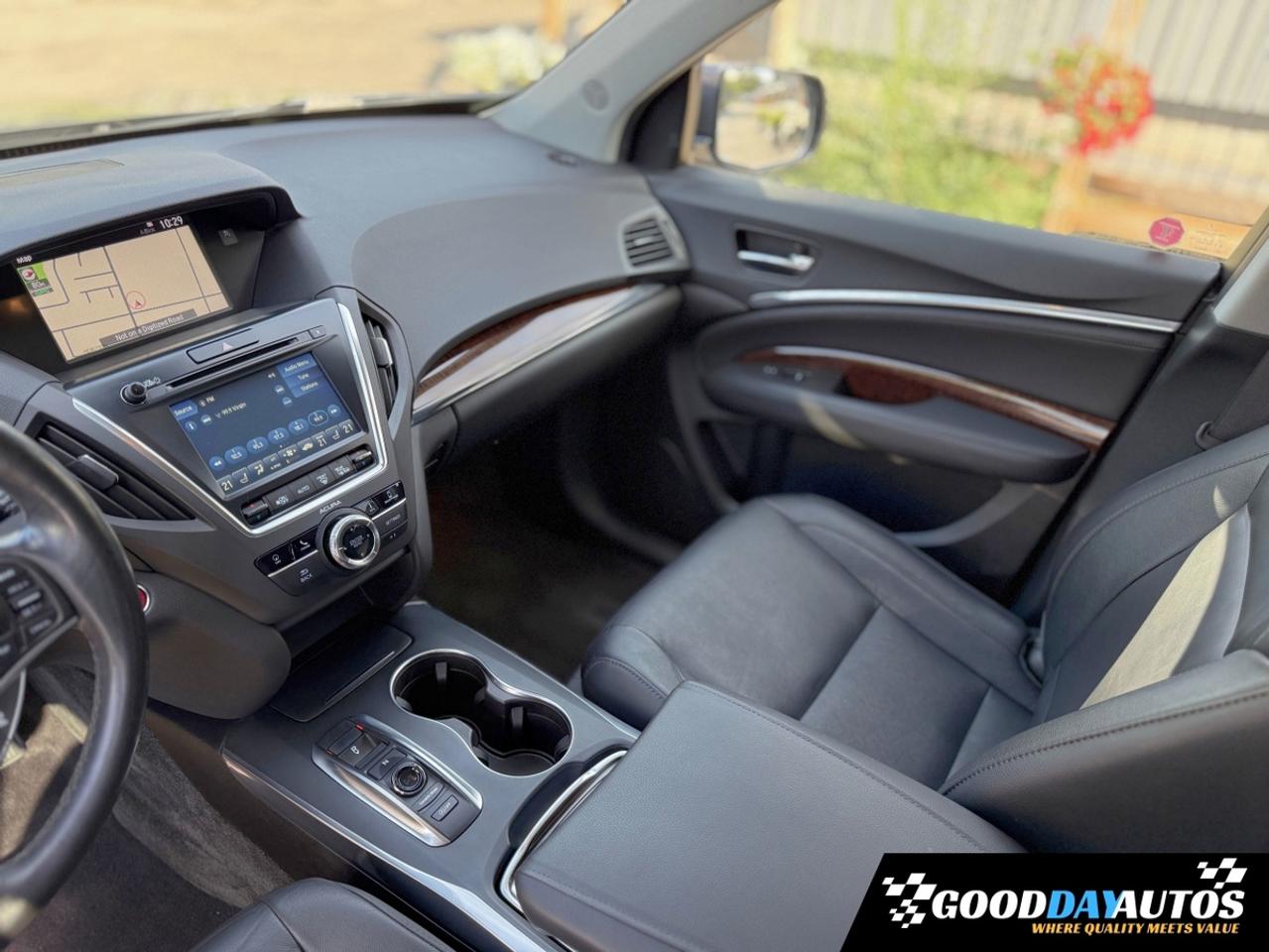 2019 Acura MDX Tech AWD 7 PASS 1 OWNER CLEAN CARFX ACURA SERVICED Photo